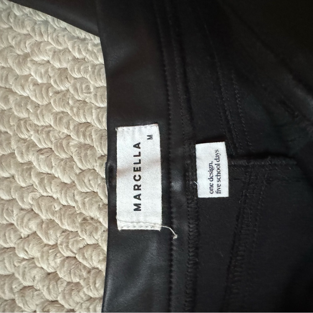 Black Straight Leg Women's Pants - Picture 5 of 6